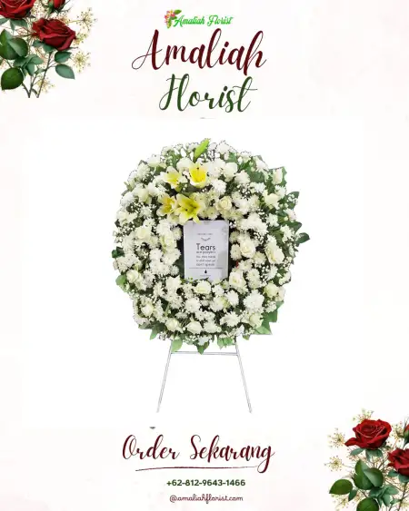 Krans Bunga Duka Meruya Utara